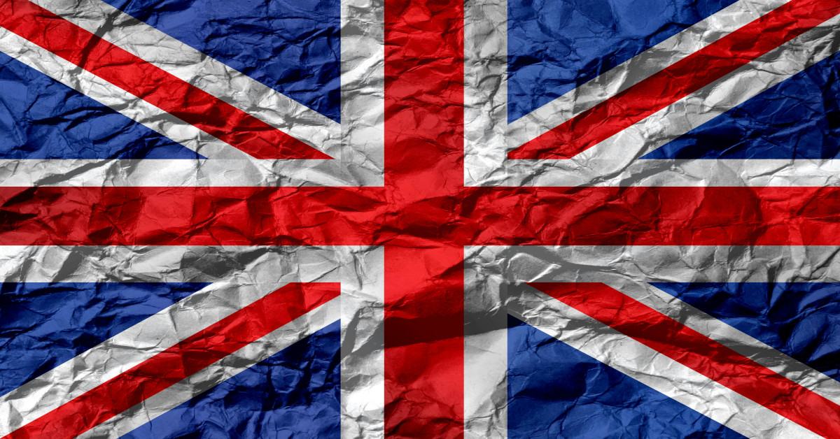 A flag of the United Kingdom.