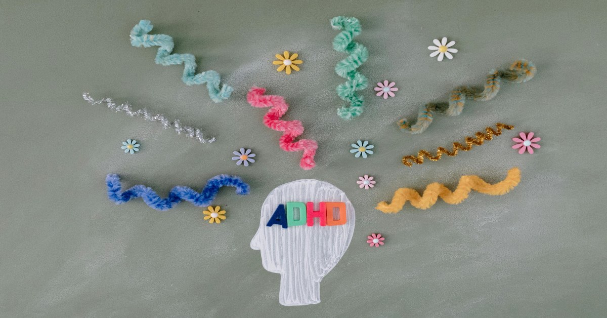 Illustration what depicts what ADHD looks like.